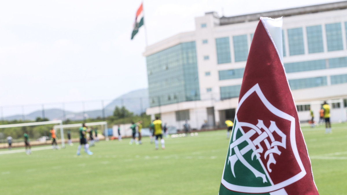 Fluminense aposta em medalhões. Crédito: Lucas Merçon/FFC