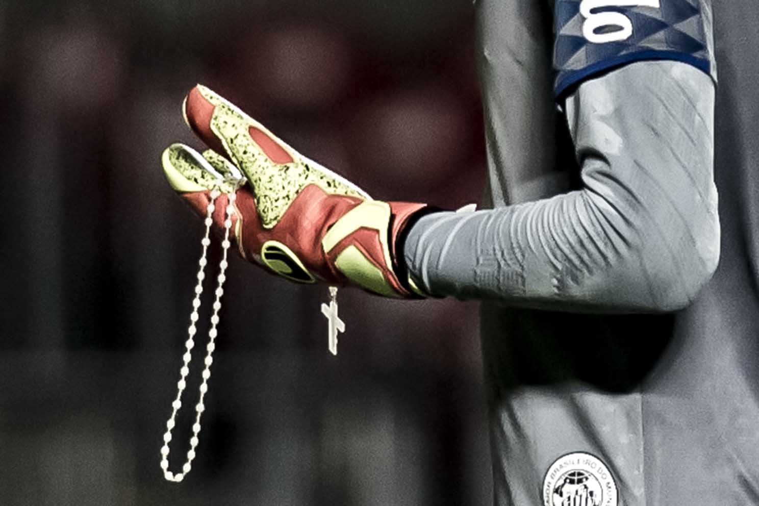 A religiosidade no futebol brasileiro. Crédito: Ivan Storti/Santos FC