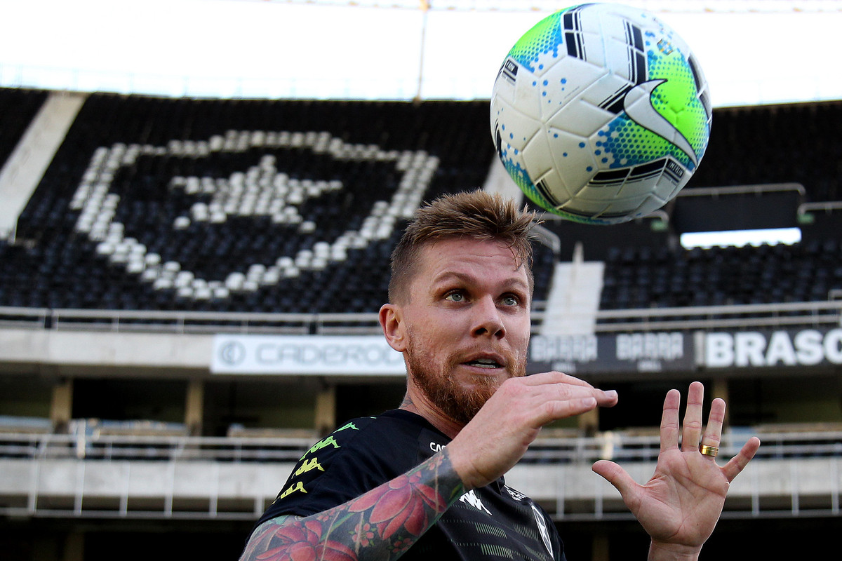 Pacotão de reforços do Botafogo. Crédito Vitor Silva/Botafogo