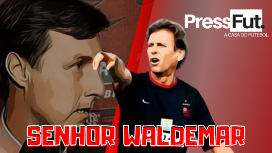 Senhor Waldemar Lemos, ex-técnico do Flamengo.