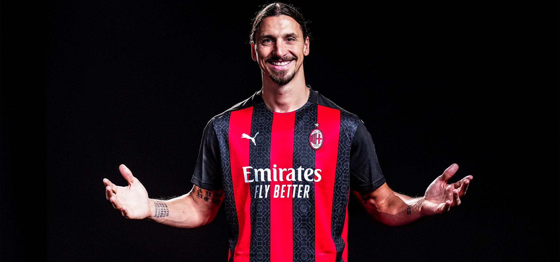 Ibrahimovic, Milan. Crédito: Divulgação/Milan