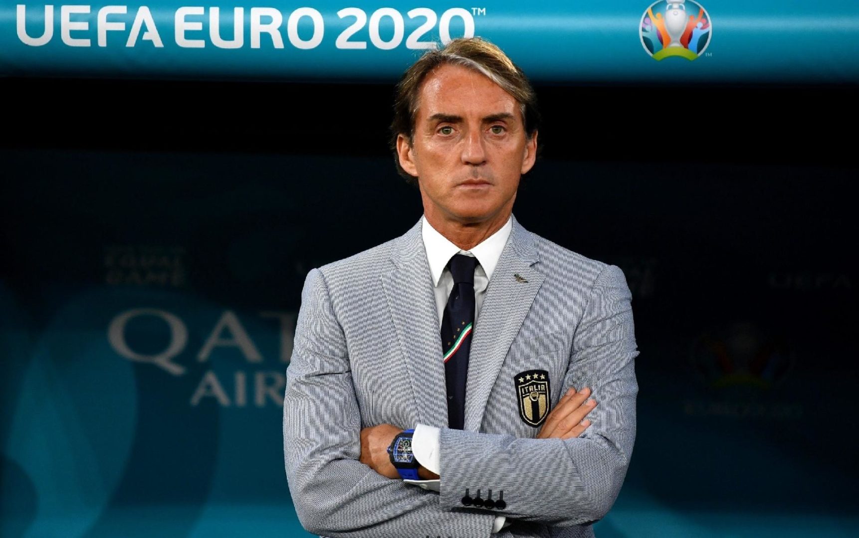 A Itália de Mancini. Crédito: Getty Images