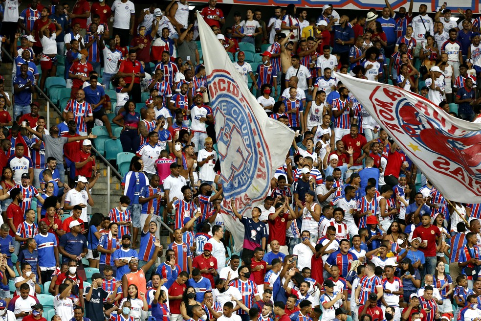 Torcida do Bahia quebra próprio recorde de público na temporada.
