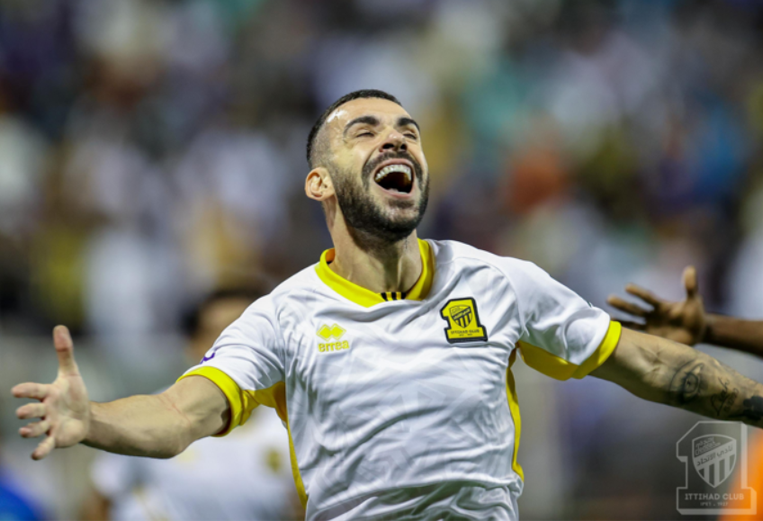 Bruno Henrique. Foto: Al Ittihad/Divulgação