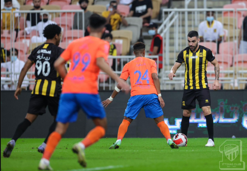 Bruno Henrique. Foto: Al Ittihad/Divulgação