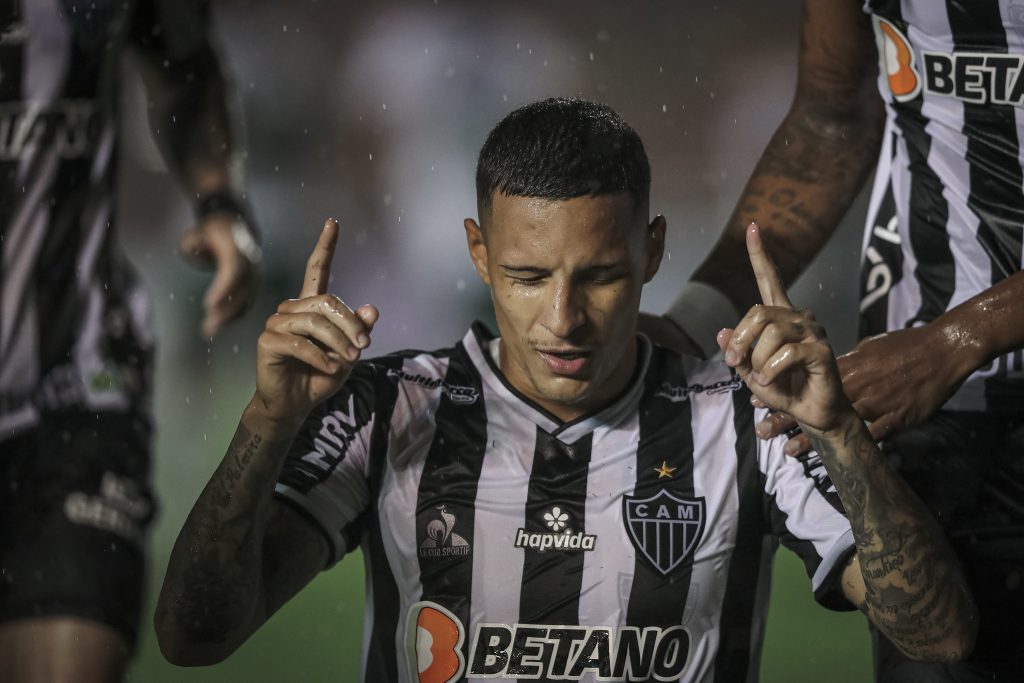 Guilherme Arana. Foto: Pedro Souza/Atlético