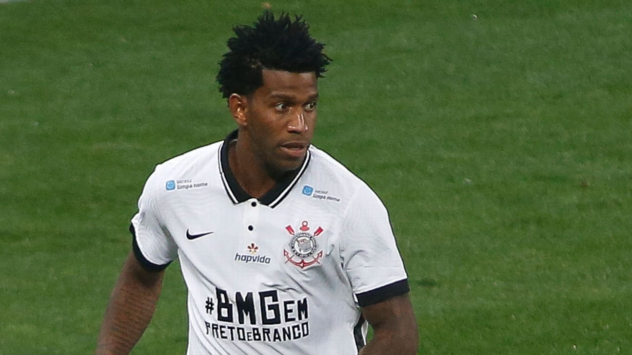Gil, zagueiro do Corinthians. Foto: Reprodução/Gazeta Press
