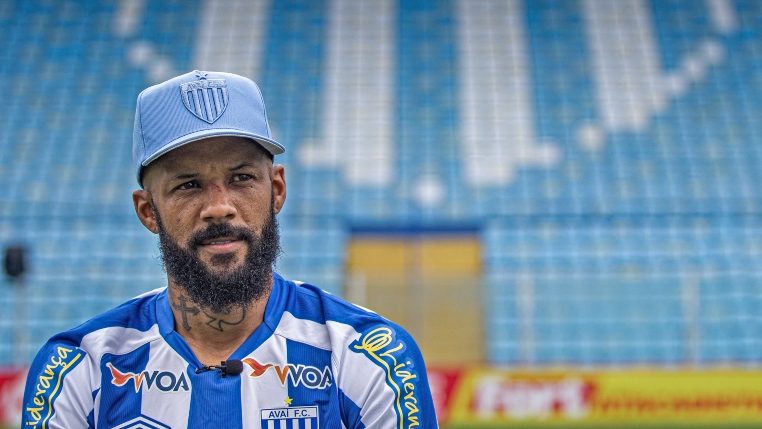 Bruno Silva se despede do Avaí. Foto: Leandro Boeira/Avaí