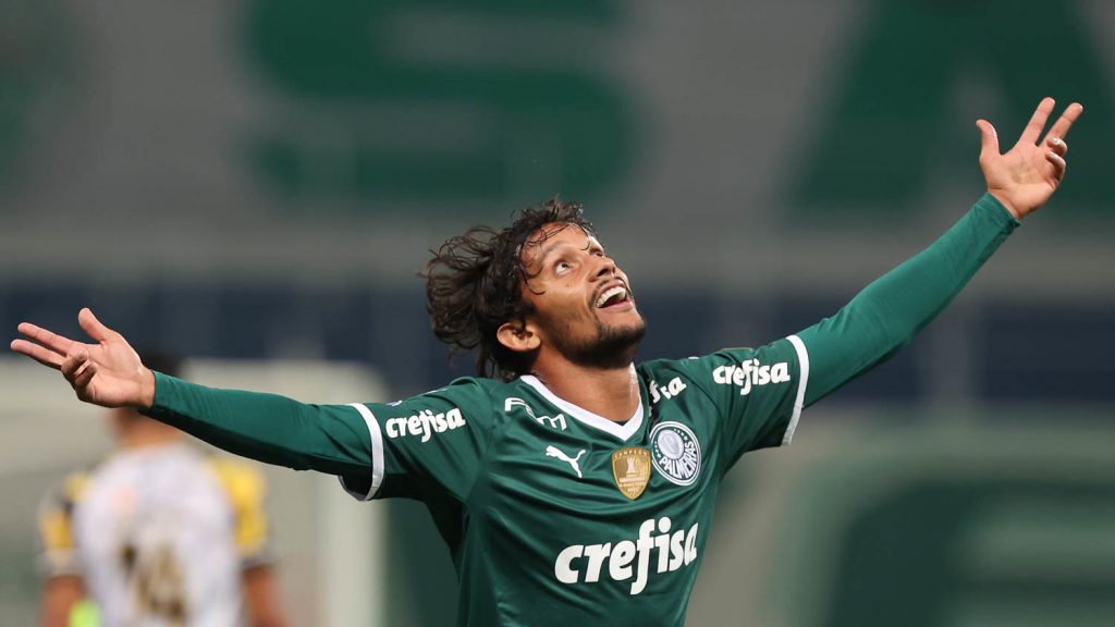 Gustavo Scarpa. (Foto: Cesar Greco/Ag. Palmeiras/Divulgação)