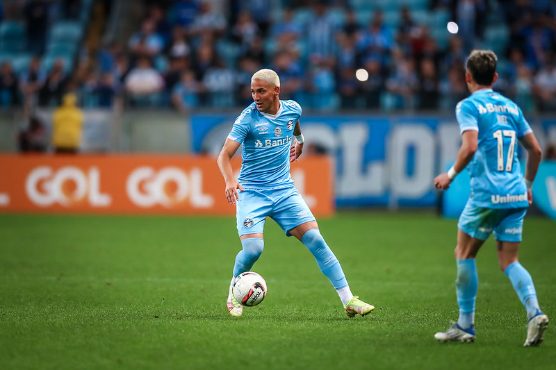 Jhonata Robert. Foto: Lucas Uebel/Grêmio