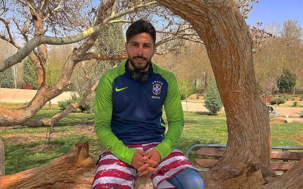 Amir Nasr-Azadani. Foto: Reprodução/Instagram Amir