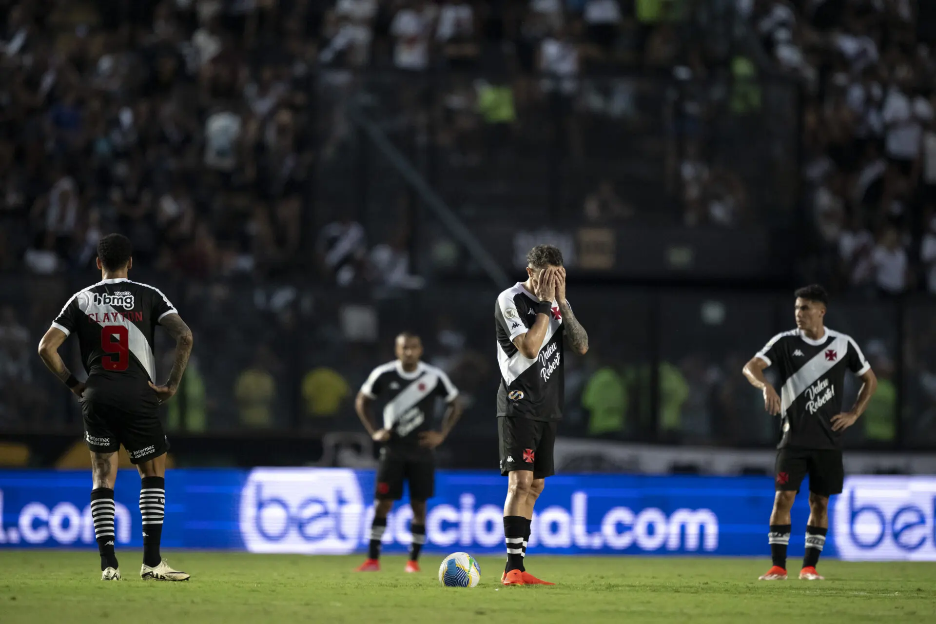 Goleada do Criciúma foi a pior derrota do Vasco como mandante na Série A. Foto: Jorge Rodrigues/AGIF