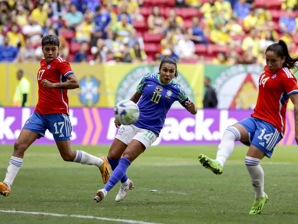 Uma decisão histórica: a FIFA ampliou os direitos de jogadoras de futebol. Foto: Marcelo Camargo/Agência Brasil