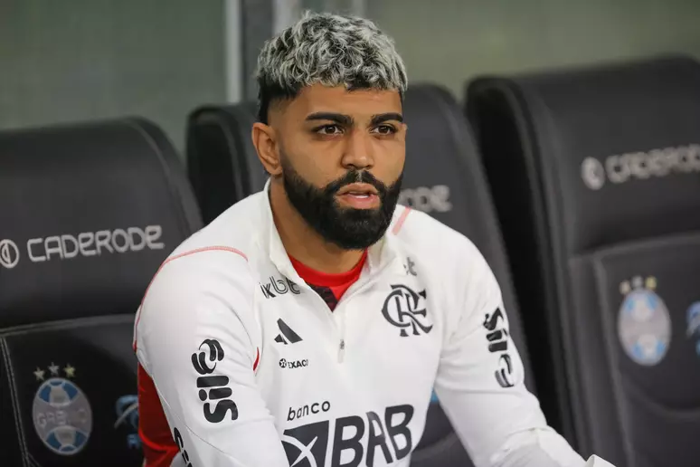 Gabigol segue afastado no Flamengo. Crédito: Pedro H. Tesch/Getty Images