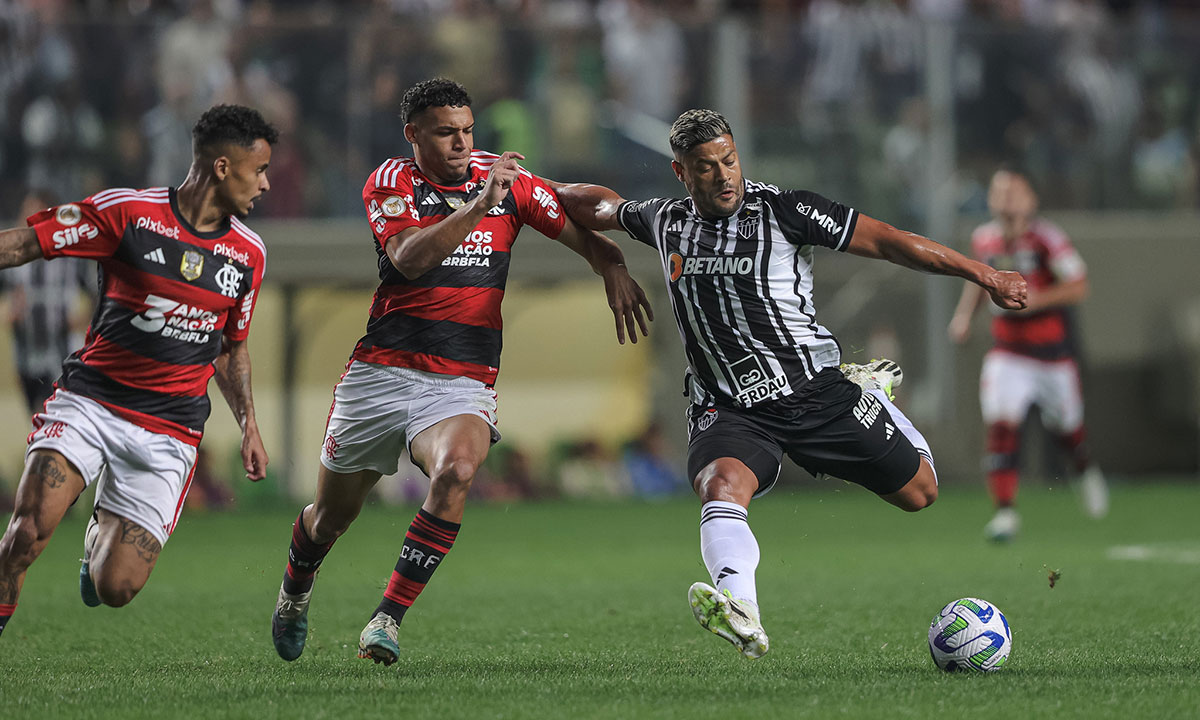 Com ajuda da garotada, Flamengo encara o Atlético Mineiro. Foto: Atlético-MG/Pedro Souza