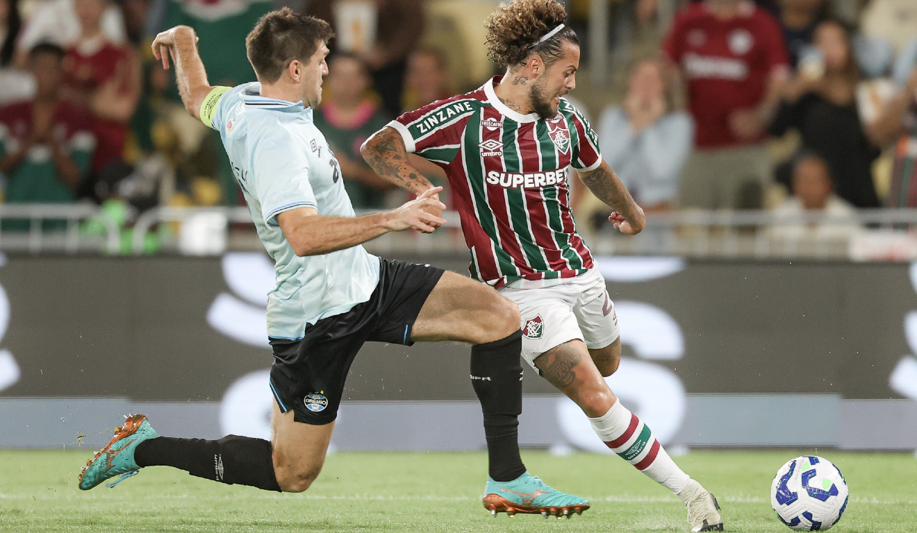 O Fluminence venceu o Grêmio no primeiro turno. Foto: Marcelo Gonçalves/ Fluminense