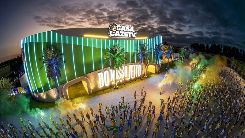 Casa CazéTV - tm1 e CazéTV - Fachada - imagem ilustrativa