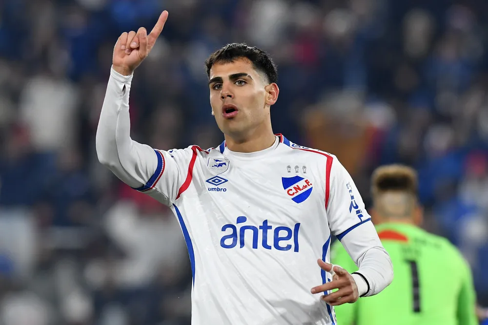 Lucas Villalba no Nacional. Foto: Leonardo Carreño