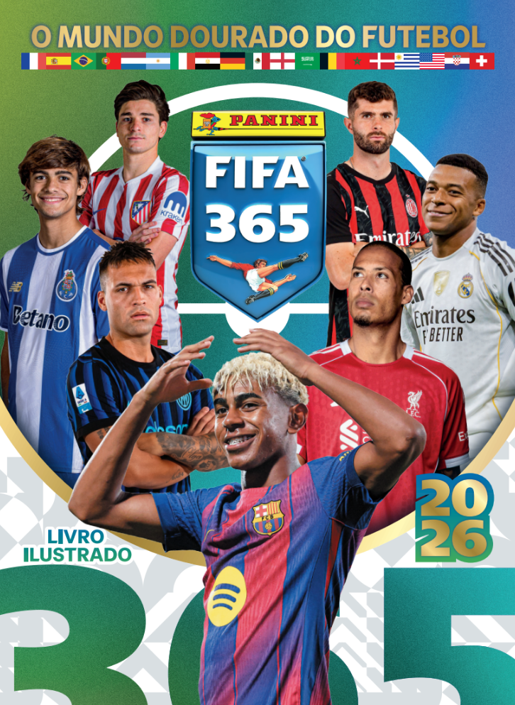 Álbum de figurinhas FIFA 365
