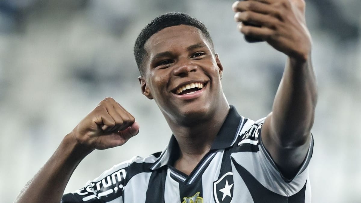 Kadir, atacante do Botafogo. Arthur Barreto/Botafogo