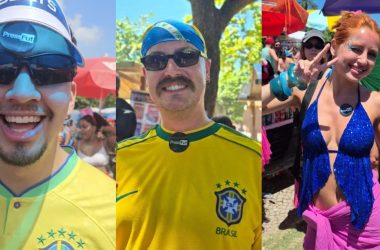Foliões participaram de ativação da marca PressFut em blocos de rua no Carnaval do Rio de Janeiro. Fotos: PressFut