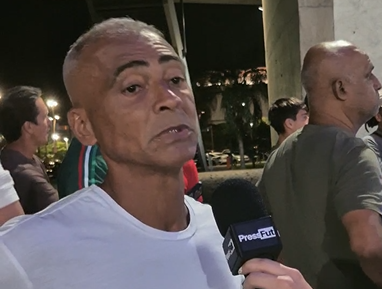 Romário em entrevista para a PressFut. Imagem: Reprodução/PressFut