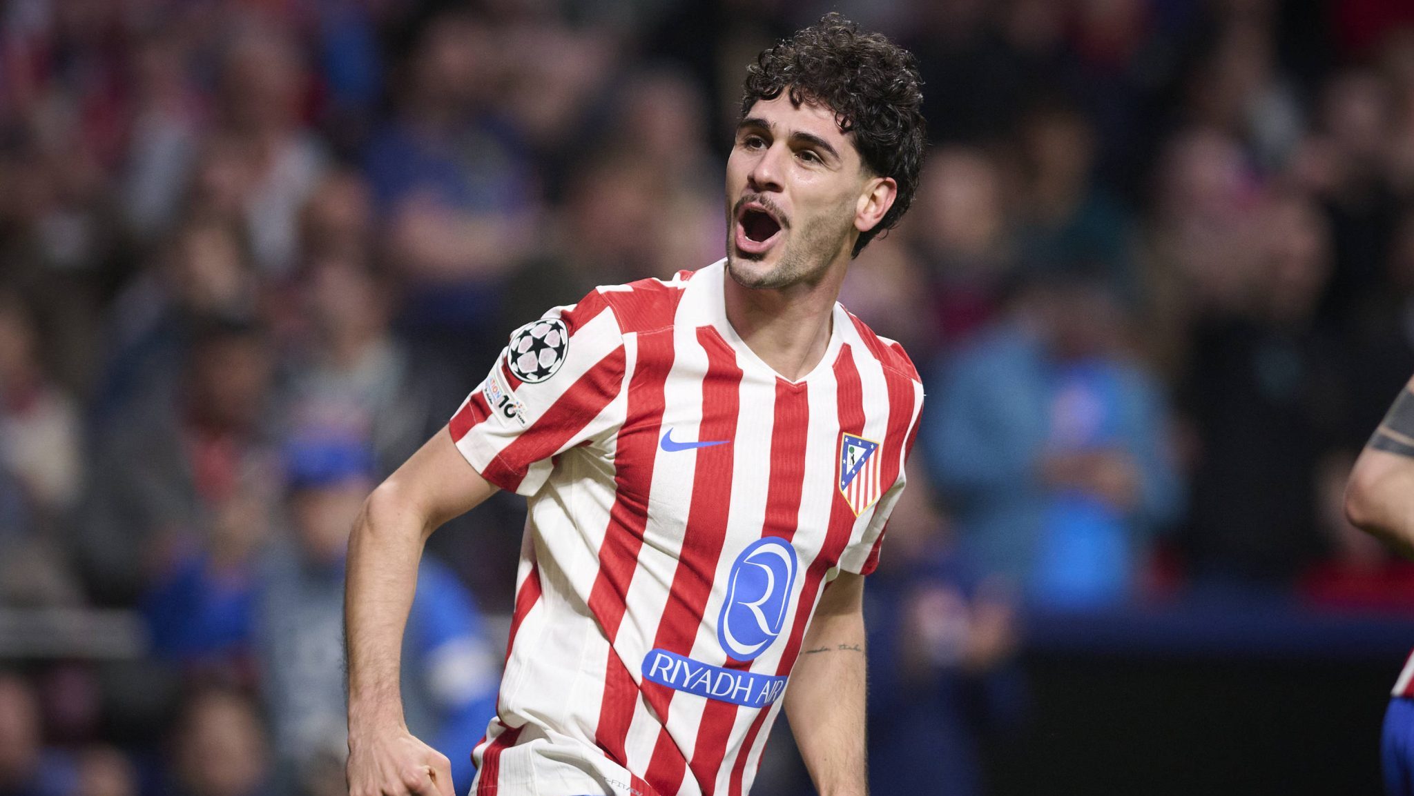 Johnny Cardoso celebra gol pelo Atlético de Madrid (Foto: Imago)