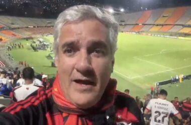 Torcedor do Flamengo detalha tensão em Medellín. Foto: Reprodução