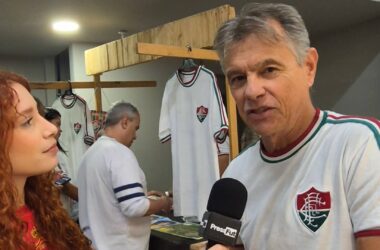 Edinho em entrevista para a PressFut. Foto: Reprodução/PressFut