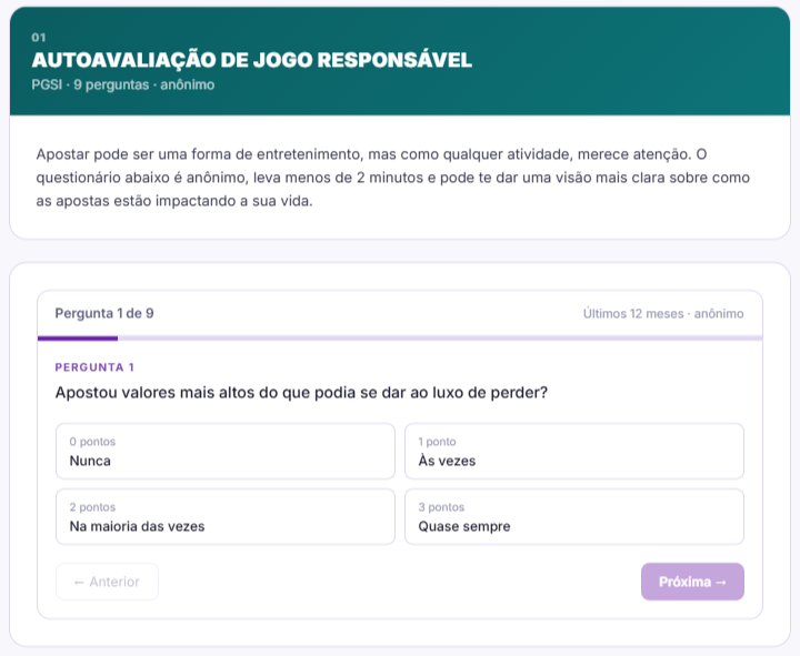 Ferramenta de autoavaliação responsável