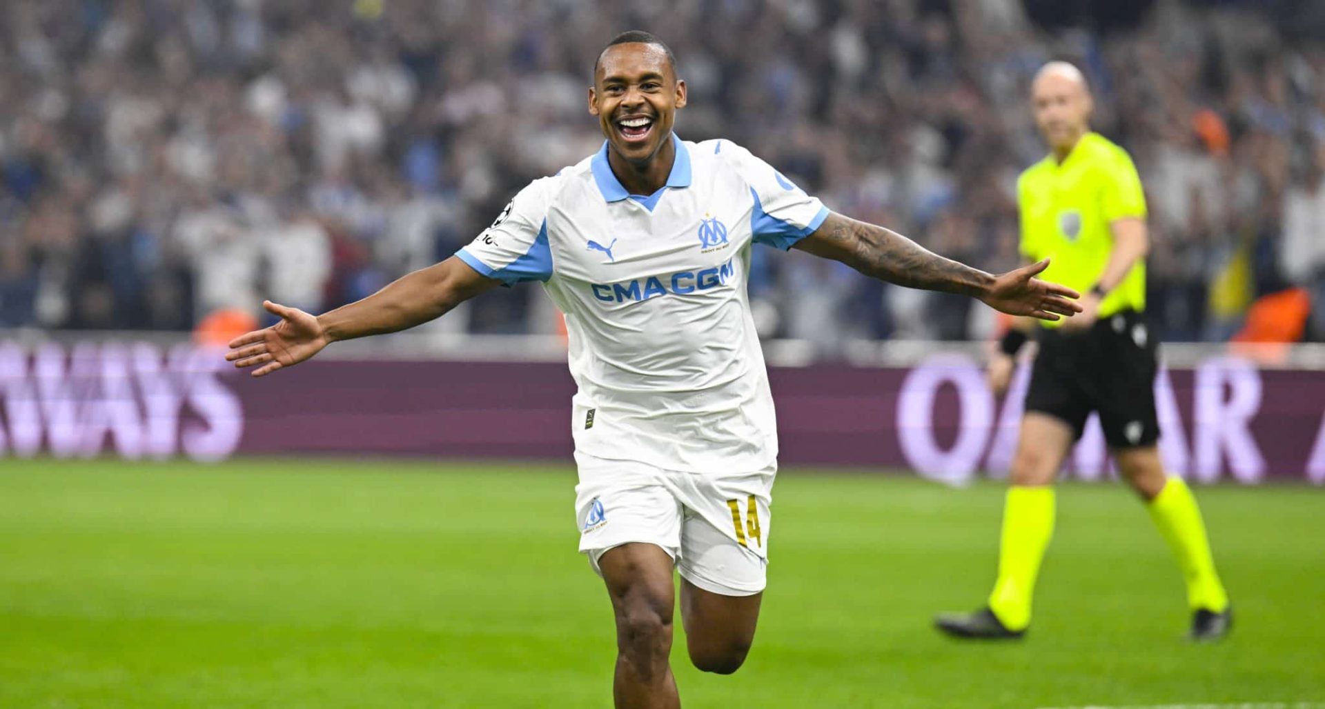 Igor Paixão marca seus primeiros gols pelo Olympique de Marseille (Foto: IMAGO / PsnewZ)