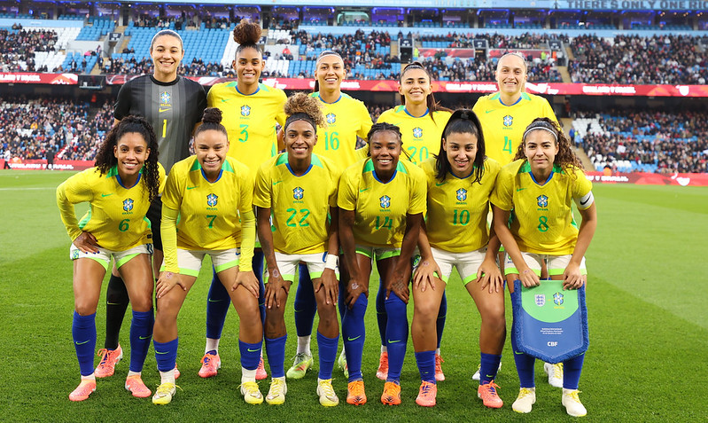 Seleção Brasileira tem caminho definido para a Copa do Mundo Feminina. Foto: Flickr/CBF