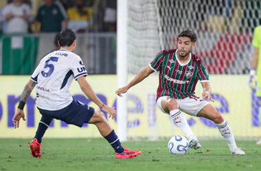 Nonato contra o Rivadavia. FOTO: MARCELO GONÇALVES / FLUMINENSE F.C.