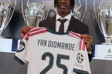Yan Diomande ponta da Costa do Marfim (custou 125 milhões de euros). Foto: Divulgação/Real Madrid